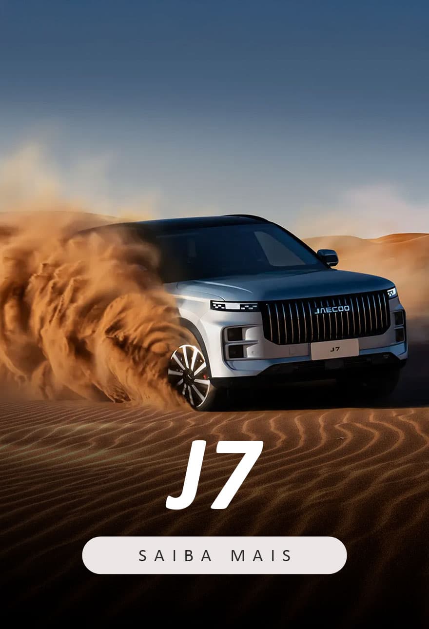 Conheça o Jaecoo J7 - Você, no futuro.